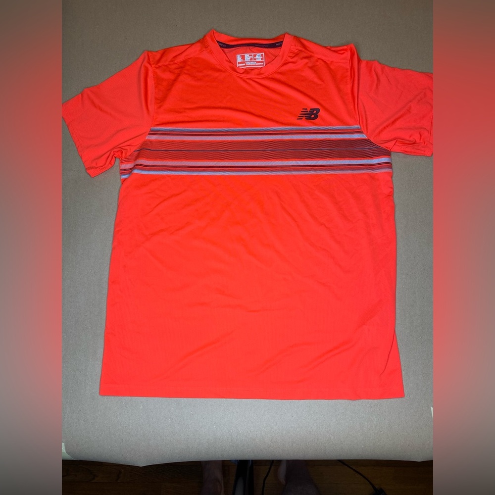 New Balance Orange Athletic Shirt